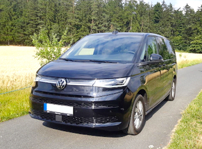 Rent VW Multivan new in Bucharest class Van