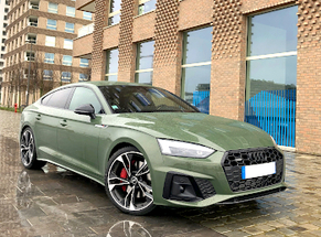 Inchiriaza Audi A5 Sportback facelift in Bucuresti Baneasa Aeroport clasa De Lux