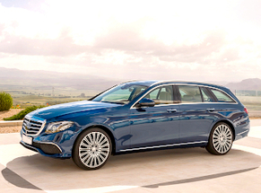Mieten Sie Mercedes E Class Estate in Flughafen Bukarest Otopeni Klasse Kombi