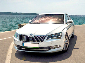 Noleggia Skoda Superb at a Bucarest Aeroporto Otopeni classe Full Size