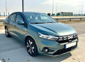 Rent Dacia Logan 3 Facelift in Bucharest Otopeni Airport class Economy