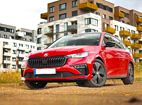 Rent Skoda Scala facelift in Bucharest Otopeni Airport class Medium