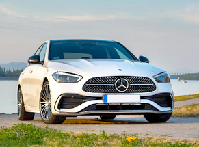 Rent Mercedes C Klasse facelift in Timisoara Airport class Luxury